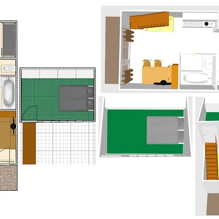 Duplex 5 Pers. Avec Wifi Et Parking A - Fr-1-694-68 Val-dʼIsère